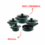 Jogo De Panelas De Cerâmica Ceraflame Duo (Smart) 5 peças - Matte - Imagem 5