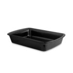 Assadeira Ceraflame Retangular 33,5X22,5X6CM 2000ML - Preto