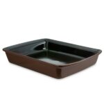 Assadeira Retangular 34,0 x 26,0cm 3,0 Litros - Chocolate