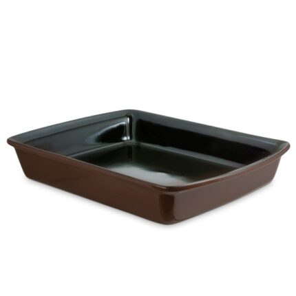 Assadeira Retangular 34,0 x 26,0cm 3,0 Litros - Chocolate