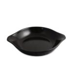 Assadeira Redonda (com aba) 20cm 500ml - Preto