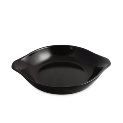 Assadeira Redonda (com aba) 20cm 500ml - Preto