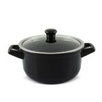 Caçarola Ceraflame Duo 24cm 4300ml - Preto