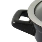 Caçarola  Ceraflame Alta Duo 24cm 7 Litros - Preto - Imagem 2