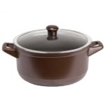 Caçarola Ceraflame Duo 28cm 6,0 Litros - Chocolate