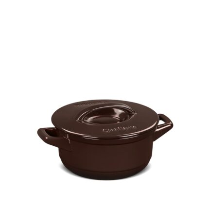 Caçarola Ceraflame Duo+ 18cm 1,5 Litros - Chocolate