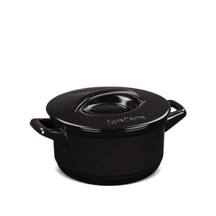 Caçarola Ceraflame Duo+ 20cm 2,5 Litros - Preto