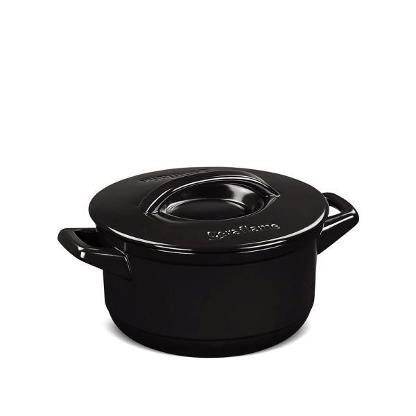 C1413181-1.jpg Caçarola Ceraflame Duo+ 20cm 2,5 Litros - Preto - Imagem 1