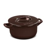 Caçarola Ceraflame  Duo+ 24cm 4,3 Litros - Chocolate