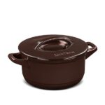 Caçarola Ceraflame  Duo+ 24cm 4,3 Litros - Chocolate