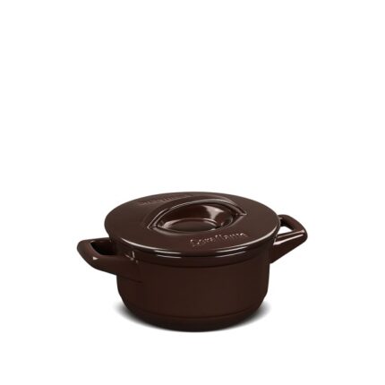 Caçarola Ceraflame Duo+ 16cm 1,1 Litros - Chocolate