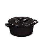 Caçarola  Ceraflame Duo+ 22cm 3,2 Litros - Preto