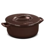 Caçarola Ceraflame Duo+ 28cm 6,0 Litros - Chocolate