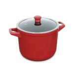 Caçarola Ceraflame  Alta Duo 24cm 7 Litros - Pomodoro