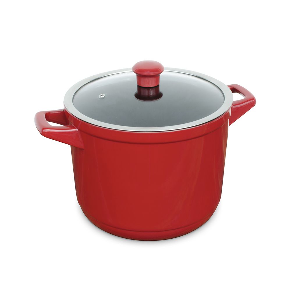 C15031646_cacarola_alta_O24cm_pomodoro_duo-1.jpg Caçarola Ceraflame Alta Duo 24cm 7 Litros - Pomodoro - Imagem 1