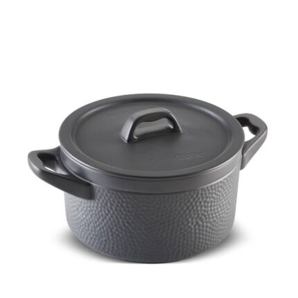 Caçarola Ceraflame Martelada 20cm 3,0 Litros  - Grafite