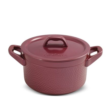 Caçarola Ceraflame Martelada 20cm 3,0 Litros  - Rose Gold