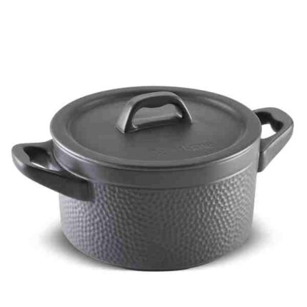 Caçarola Ceraflame Martelada 22cm4,0 Litros  - Grafite