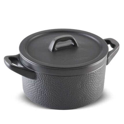 Caçarola Ceraflame Martelada 24cm 5,0 Litros  - Grafite