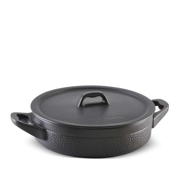 C16634484-1.jpg Caçarola Ceraflame Buffet Martelada 24cm 2,5 Litros - Grafite - Imagem 1