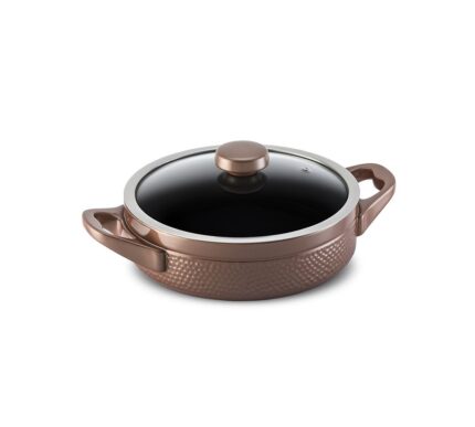 Caçarola Ceraflame Buffet Martelada 24cm 2,5 Litros  - Cobre (Glass)