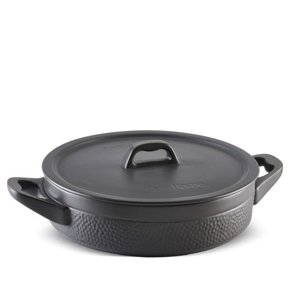 C16734484-1.jpg Caçarola Ceraflame Buffet Martelada 28cm 3,5 Litros - Grafite - Imagem 1