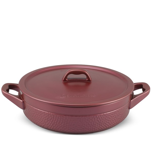C16737282-1.jpg Caçarola Ceraflame Buffet Martelada 28cm 3,5 Litros - Rose Gold - Imagem 1