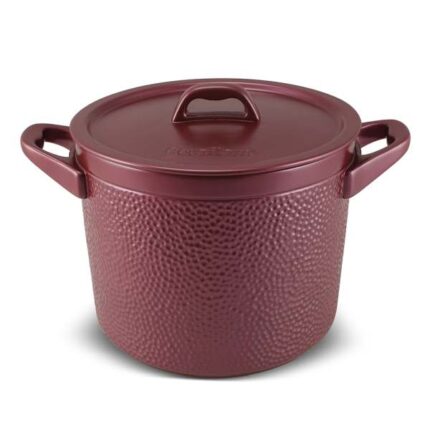 Caçarola Ceraflame  Alta Martelada 24cm 7,5 Litros  - Rose Gold
