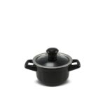 Caçarola Pequena Ceraflame Duo 14cm 900ml - Preto