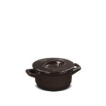 Caçarola Pequena Ceraflame Duo+ 14cm 900ml - Chocolate