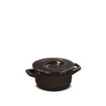 Caçarola Pequena Ceraflame Duo+ 14cm 900ml - Chocolate