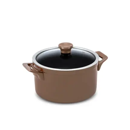 Caçarola Ceraflame Clear 22cm 4000ML Cobre (Indução)