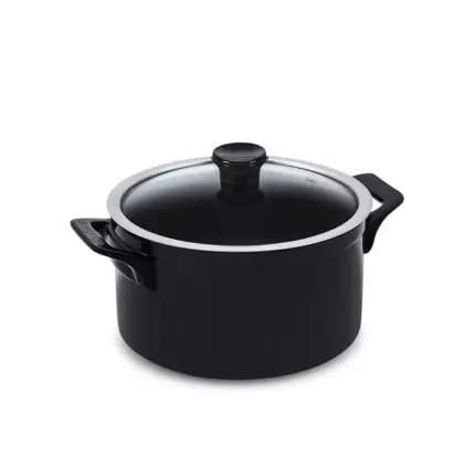 Caçarola Ceraflame Clear 24cm 5000ML Preto (Indução)