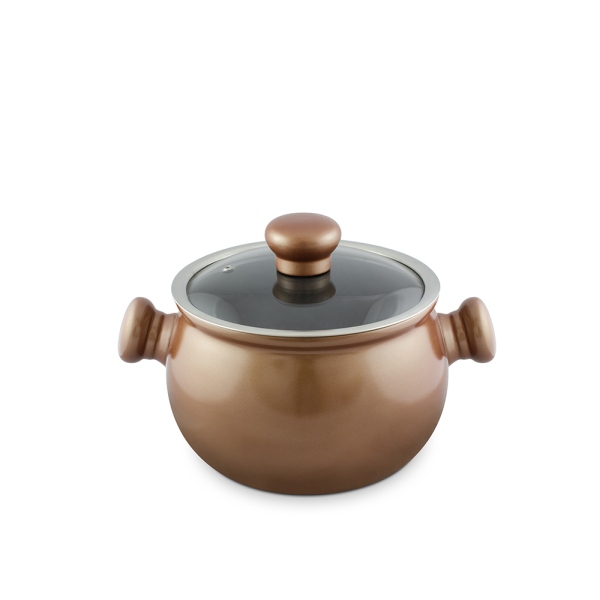 C8219423.jpg Caçarola Premiere 14cm 1,6 Litros - Cobre - Imagem 1