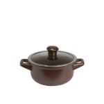 Caçarola Ceraflame Duo 18cm 1500ml - Chocolate
