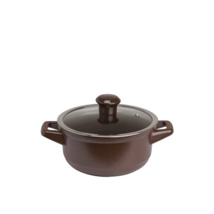 Caçarola Ceraflame Duo 18cm 1500ml - Chocolate