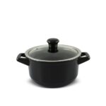 Caçarola Ceraflame Duo 20cm 2500ml - Preto