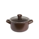 Caçarola Ceraflame Duo 20cm 2500ml - Chocolate