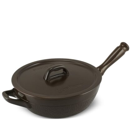 Frigideira Martelada 24cm 2,0 Litro - Chocolate