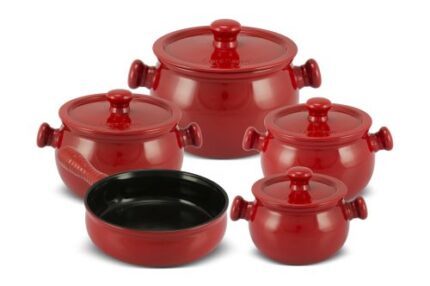 Jogo De Panelas De Cerâmica Ceraflame Premiere+ 5 Pçs - Pomodoro
