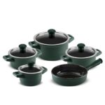 Jogo De Panelas De Cerâmica Ceraflame Duo (Smart) 5 peças - Matte