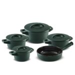Jogo De Panelas De Cerâmica Ceraflame Duo+ (Smart) 5 peças - Matte