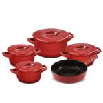 Jogo De Panelas De Cerâmica Ceraflame Duo+ (Smart) 5 peças - Pomodoro