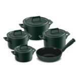Jogo De Panelas De Cerâmica Ceraflame Clear+ 5 Pcs (indução) - Matte