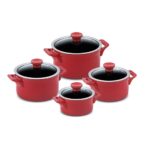 Jogo De Panelas De Cerâmica Ceraflame Clear 4 Peças  - Pomodoro