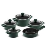 Jogo De Panelas De Cerâmica Ceraflame Duo (Smart) 5 peças - Matte