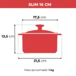 Jogo de Panelas Ceraflame Slim 5 Peças - Indigo - Imagem 6