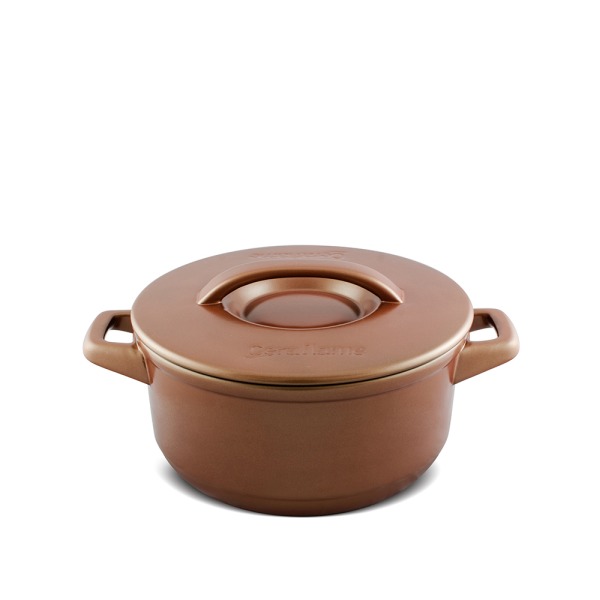 3ce6b8a488e0a837aeb0c1d0f4cc258e-2.jpg Caçarola Ceraflame Duo+ 20cm 2,5 Litros - Cobre - Imagem 1
