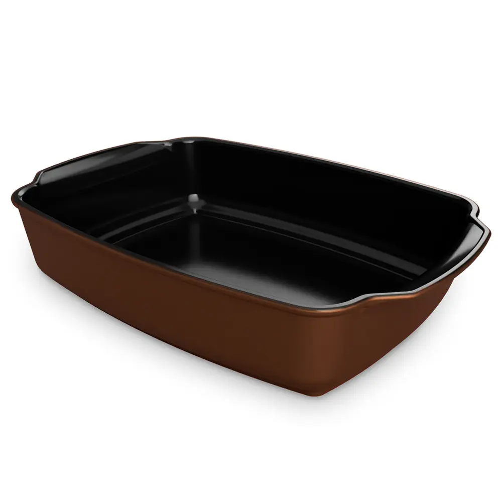9ae82f3e4693d219767b361afcba91d3-1.webp Assadeira Gusto Ceraflame Retangular 31x24x7,5cm 3500ml - Cobre - Imagem 1