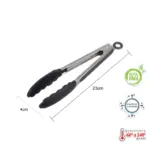 Kit de Utensílios de Silicone Essenciais Weck 05 Peças – Preto - Imagem 2